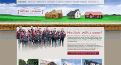 Desktop Screenshot of flathmann-diezimmerei.de